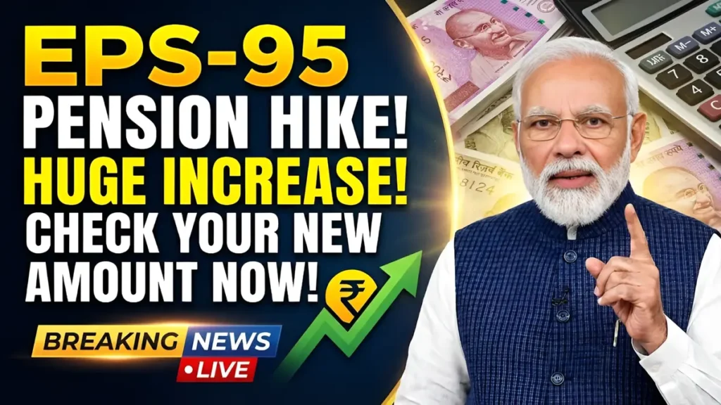EPFO Pension 2026 Update: Minimum Pension Hike Proposal and New EPS Rules Explained